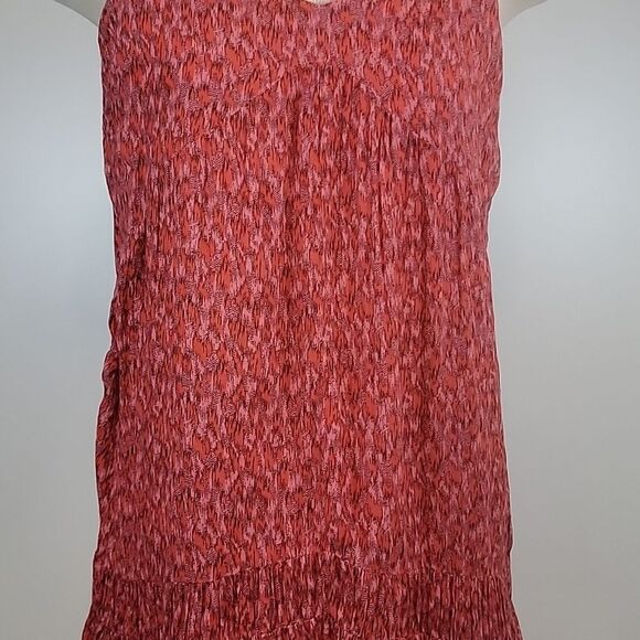 JOIE Tea Rose Abstract Tiered Maxi Dress size XS - Picture 4 of 10